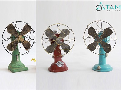 Mô hình quạt cổ Vintage 4 cánh